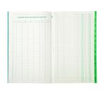 Piqûre 32x19,5cm échéancier 80 pages - Couleurs assorties