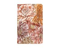 Rhodia collection ORANGE Botanique - carnet piqûre 9x14 cm ligné, 64 pages - Bouquet fleuri