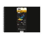 PaintON Noir carnet spiralé 30F A4 250g
