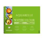 Clairefontaine Etival Watercolour Spiral Album - 36 x 48cm - 12 Sheets - 300gsm - Rough Grain