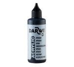 Darwi Flacon de 80ml Peinture Acrylique Universelle Opaque - Noir