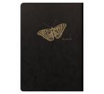 Flying Spirit carnet brochure cousue A5 192 pages ligné motifs assortis papier ivoire 90g - Noir