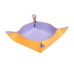 Rhodiarama vide-poche réversible simili cuir italien 12x12x4,5 cm - Iris