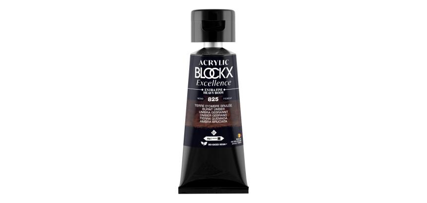Peinture acrylique extra-fine fine tube 75ml - Terre d'Ombre Brulée