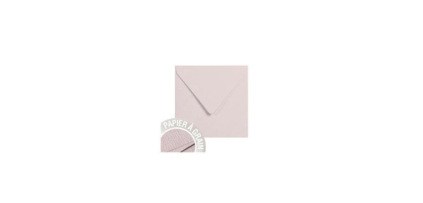 Paquet de 5 enveloppes Grain de Pollen 140x140mm 120g/m²