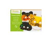 Boite créative, Masques à gratter - Multicolore