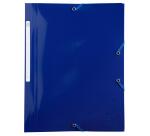 Folder 3Flap elast. PP A4 Bee Blue ass. - Assorted colours