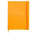Rhodia Softcover Notebook - B5 - Lined - 80 Sheets - 90gsm - Orange|