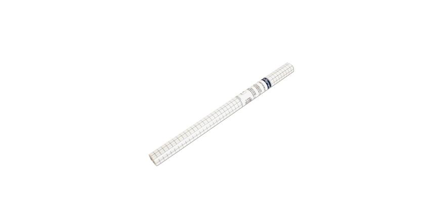 L'Astucieux rouleau couvre-livres adhésif repositionnable polypropylène 8/100ème 2 m x 0,45 m Présentoir - Transparent