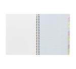 Répertoire libre reliure intégrale 17x22cm 120 pages petits carreaux Couleur aléatoire - Assortis