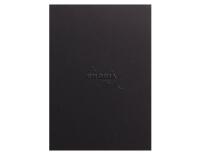 Rhodia Touch - Marker Pad - bloc entoilé A5+ 50f uni papier blanc layout 100g - Noir