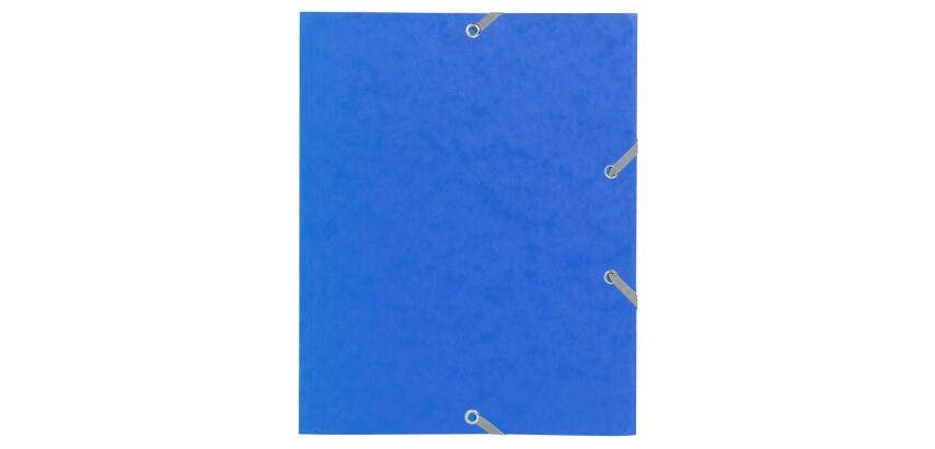  3-flap folder with elastic straps 400 gsm - 17x22 cm
