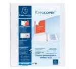 Classeur PP personnalisable Kreacover - 4 anneaux en D 25mm - A4 maxi