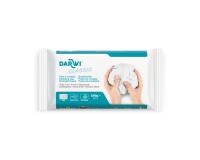DARWI Pain de 250g de pâte à modeler auto-durcissante CLASSIC - Blanc