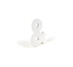 Lettre & 20,5cm - Blanc