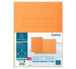 Paquet de 50 chemises imprimées 2 rabats SUPER 210 - 24x32cm