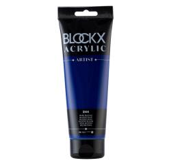Feine Acrylfarbe, Acrylic Artist, Tube 250ml - Blockx Blau