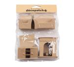 Assortiment de 6 miniatures - Salon - Kraft