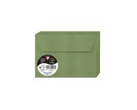 Paquet de 20 enveloppes Pollen C6 114x162 120g/m2 - Vert sauge