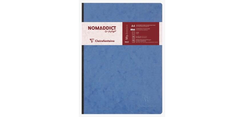 Cahier brochure Age Bag A4 192 pages ligné - Bleu