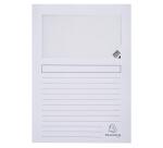 Exacompta Forever Recycled Window Folders (Pack 50) - Assorted colours