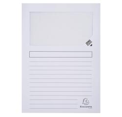Paquet 50 chemises à fenetre Forever - 22x31cm - Couleurs assorties