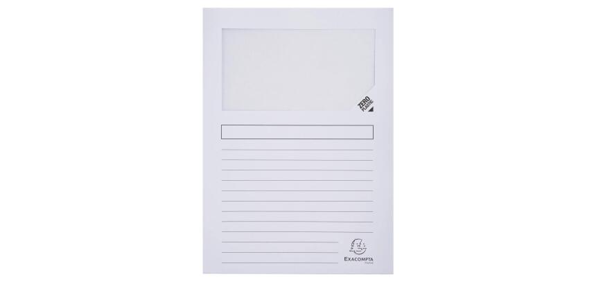 Paquet 50 chemises à fenetre Forever - 22x31cm - Couleurs assorties