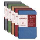 Set de 2 carnets piqûre Age Bag 7,5x12cm 48 pages ligné Couleurs assortis - Assortis