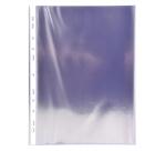 Pk 10 Punch Pockets PVC A4 0.08mm Clear - Crystal