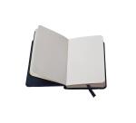 Webnotebook 9x14 cm 192 pages dot papier ivoire 90g fermeture élastique - Noir