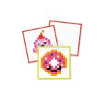 Graffy Pixel ,Snoepgoed Kawaï - Roze