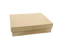 Boîte rectangle 12x9x3,5cm - Kraft