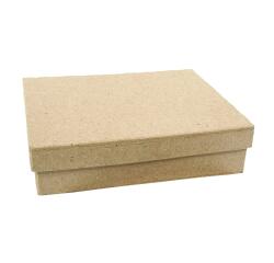 Boîte rectangle 12x9x3,5cm - Kraft
