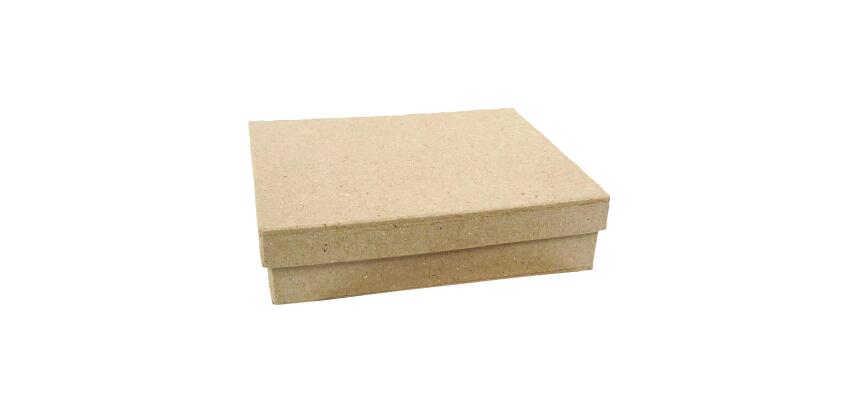 Boîte rectangle 12x9x3,5cm - Kraft