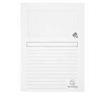 Pack of 10 window folders SUPER 160gsm - 22x31cm - Assorted colours