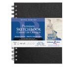 Beta Series carnet spiralé 25F 15,2x20,3cm 270g - Blanc