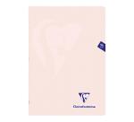 Cahier piqué Mimesys PASTEL A4 96 pages petits carreaux couverture polypropylène - Assortis