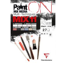 PaintON MIX11 bloc collé 27F A3 250g