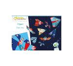 Boîte créative, Origami avions/fusées - Bleu