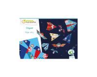 Boîte créative, Origami avions/fusées - Bleu