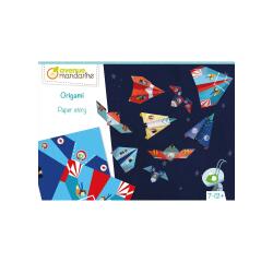 Creative box, Origami planes/rockets - Blue