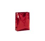 Sac cadeau "Velvet" 17 x 6 x 22 cm - Rouge