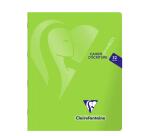Clairefontaine Mimesys Stapled Notebook - 17x22cm - 32 Pages - 3mm Double Line with Margin - Assortment