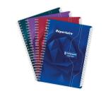 Clairefontaine Wirebound Indexed Notebook, Ligne 7000, Squared, A5, 90 Sheets, 70g - Assortment