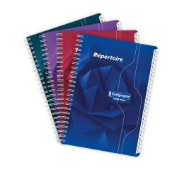 Répertoire reliure intégrale 7000 A5 180 pages petits carreaux 70 g - Assortis