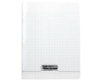 Cahier piqué 8000 POLYPRO 17x22 cm 96 pages grands carreaux 90 g