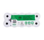 Rollos para calculadoras - 1 pliegue offset - 60 g/m2 - Blanco