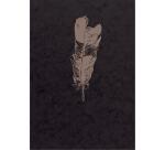 Flying Spirit carnet dos carré 60F 19x25cm 90g - Noir