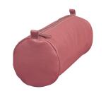 Age Bag, großes Schlampermäppchen aus Leder, rund 22xØ8 cm - Antikrosa