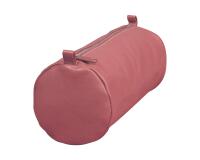 Leather case Age Bag Large round 22xØ8 cm - Antique Pink